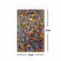 Wallity Lienzo Decorativo Composición 1916 de Piet Mondrian 45 x 70 cm